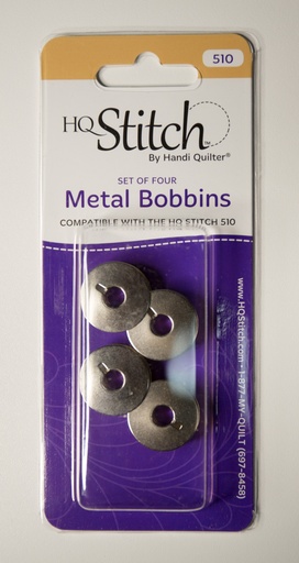 [SG00014] Metal Bobbins for HQ Stitch 510 - Set of 4