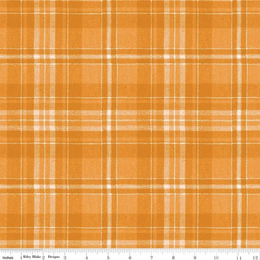 [C16010-ORANGE] Costume Maker's Act II by J. Wecker Frisch - Plaid in Orange