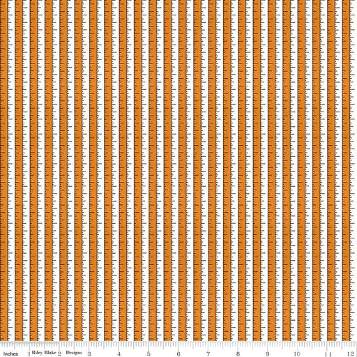 [C16006-ORANGE] Costume Maker's Act II by J. Wecker Frisch - Tape Measure in Orange