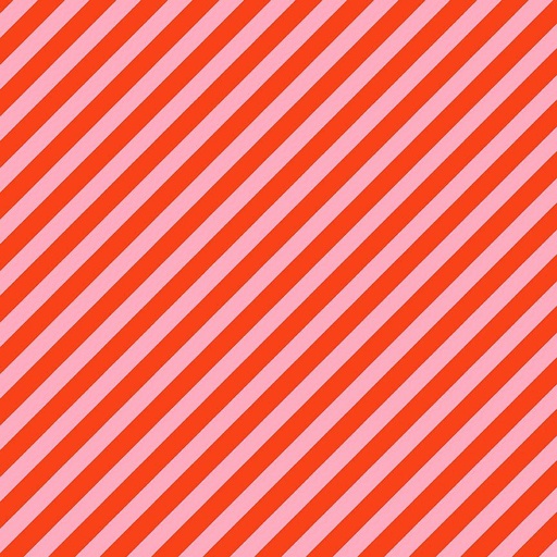 [STELLA-DFG3184L] Holly Jolly by Dear Stella - Vintage Stripe in Lollipop