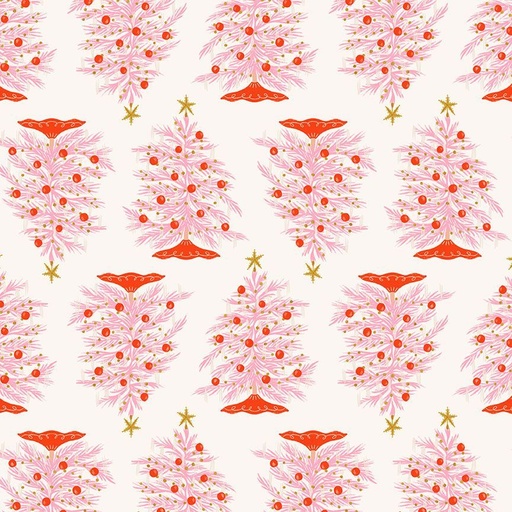 [STELLA-DFG3192D] Holly Jolly by Dear Stella - Christmas Trees in Dew