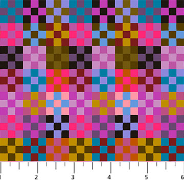 [AMT114-28L] Piecework by Anna Maria - Nine Patch in Rich