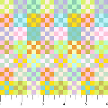 [AMT114-71V] Piecework by Anna Maria - Nine Patch in Powder