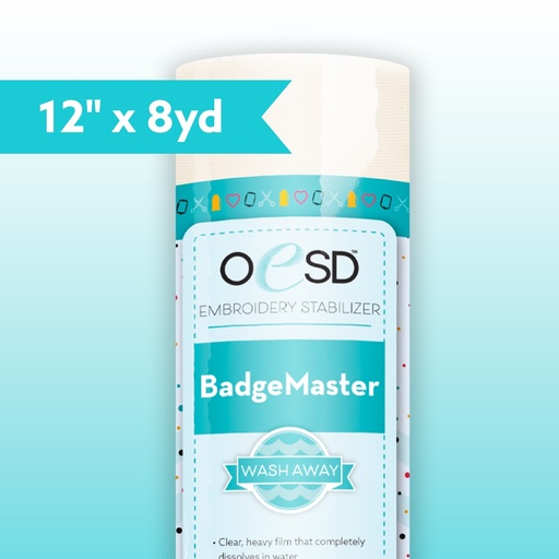 [HBABM-12] OESD - Badgemaster Aquafilm 12" x 8yds