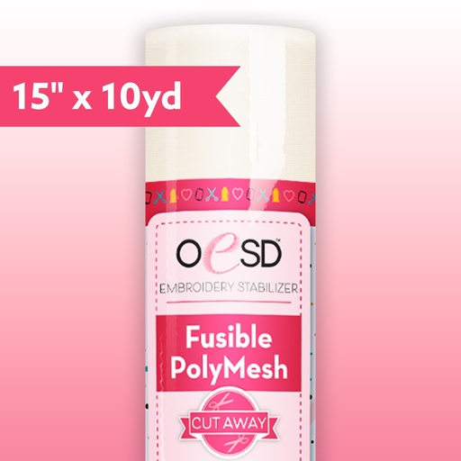 [HBF15-15] [HBF15-15 Fusible PolyMesh 1.5oz 15"x10yd