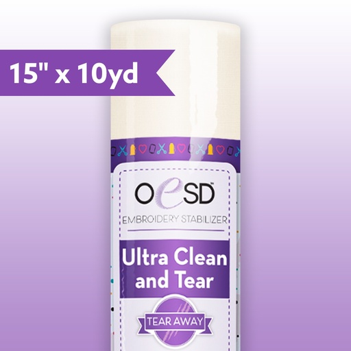 [HBT17-15] Ultra Clean & Tear 1.5oz 15"x10yards