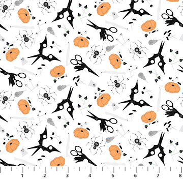 [91079-10WHITE] Mr. Bones Sews by Kimberlee Peers-Moore - Notions White