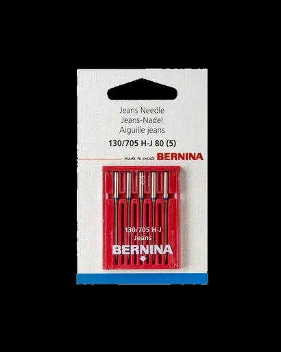 [002512.71.06] Bernina Assorted Jeans Needles - Sizes 90-110 - 5pk
