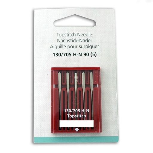 [036157.70.01] Bernina Topstitch Needles - Size 90 - 5pk
