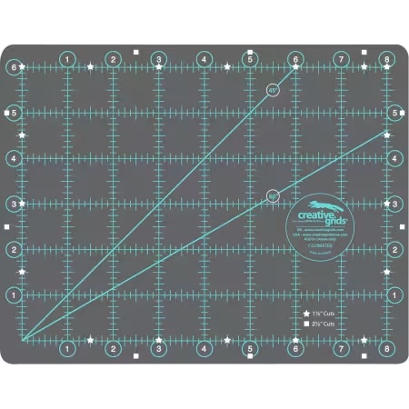 [CGRMAT68] Creative Grids Double Sided Cutting Mat 6 x 8