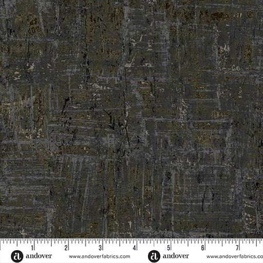 [A-1434-K] Nitty Gritty by Jordan Fabrics - Coal