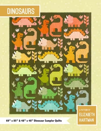 [EH058] Paper Pattern - Dinosaurs by Elizabeth Hartman