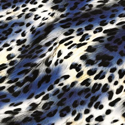 Faux Leather Wavy Leopard by Simply Classic - 18" x 54"