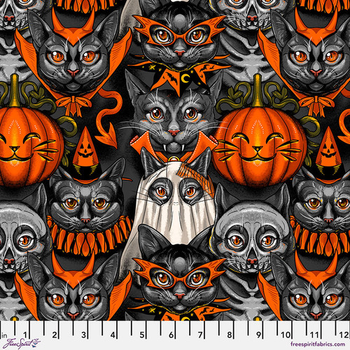 [PWRH115.BLACK] Costumes & Cobwebs by Rachel Hauer - Costume Party in Black