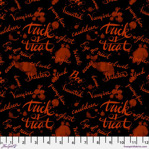 [PWRH124.BLACK] Costumes & Cobwebs by Rachel Hauer - Ink Blot in Black