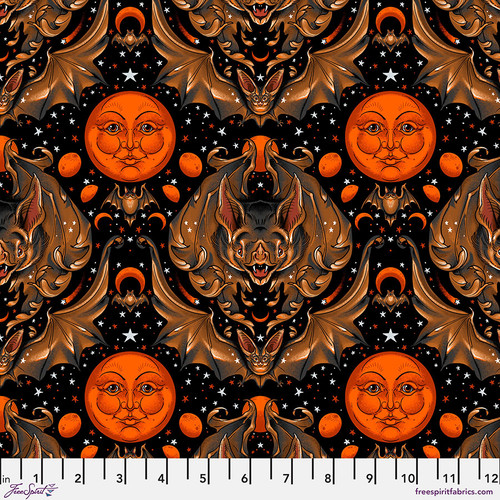[PWRH120.BLACK] Costumes & Cobwebs by Rachel Hauer - Full Moon Flight in Black