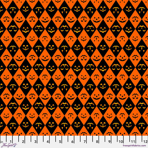 [PWRH116.ORANGE] Costumes & Cobwebs by Rachel Hauer - Jack of Diamonds in Orange