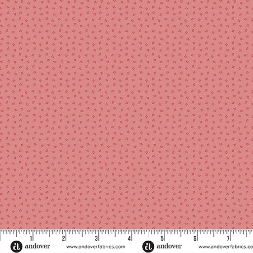 [A-1263-E] Little Gems by Andover Fabrics - New Bud in Pretty Pink