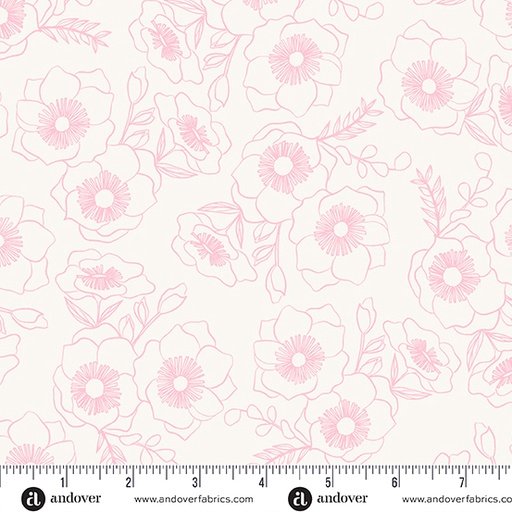 [A-1181-LE] Color Me Pretty by Stephanie Organes - Botanica in Blush
