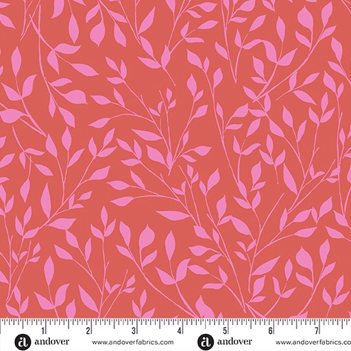 [A-1182-O] Color Me Pretty by Stephanie Organes - Meadow in Terracotta