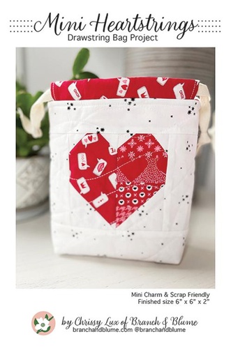 [762998500107] Paper Pattern - Mini Heartstrings Bag by Branch & Blume