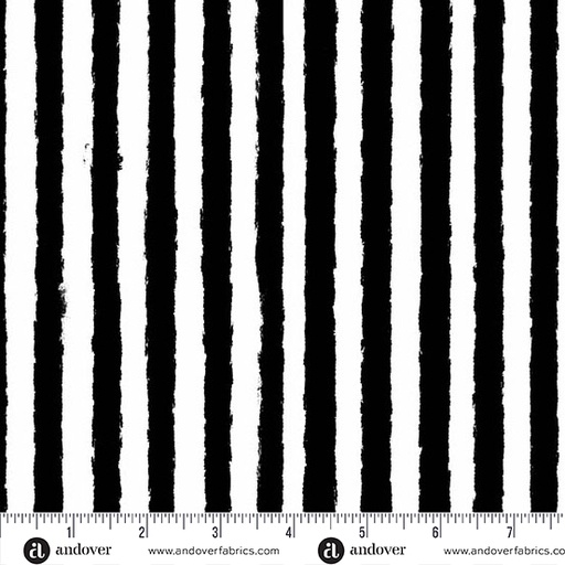 [A-1522-K] Phantasm by Libs Elliott -Shadow Stripe in Raven