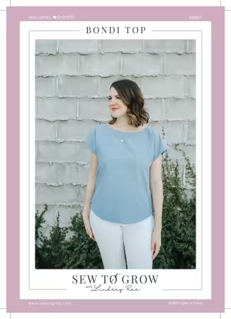 [SEWG1] Paper Pattern - Bondi Top by Sew to Grow