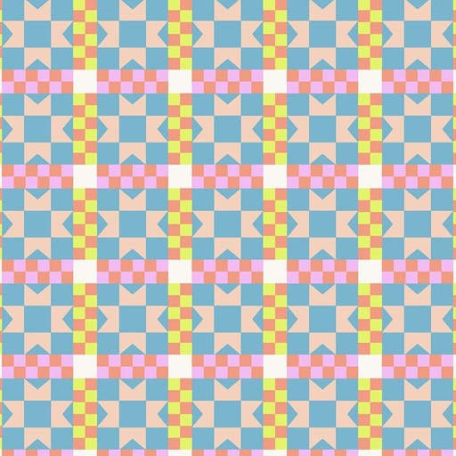 [DFG3286] Stitch & Glow by Dear Stella - Electric Weave in Multi