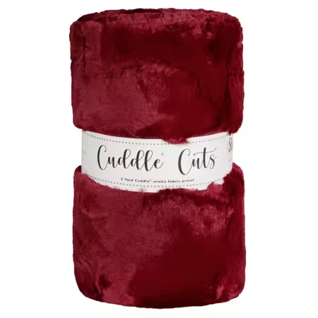 [CKLC2HIDEMERLOT] Hide Merlot 2 Yard Luxe Cuddle Cut