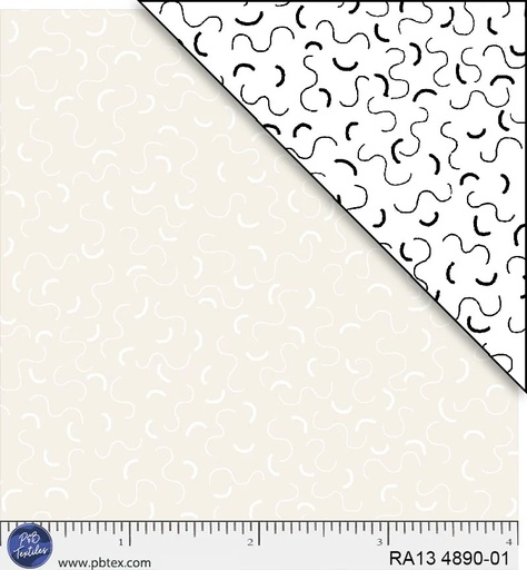[RA130489001] Rambling by P&B Textiles - Wavey Lines