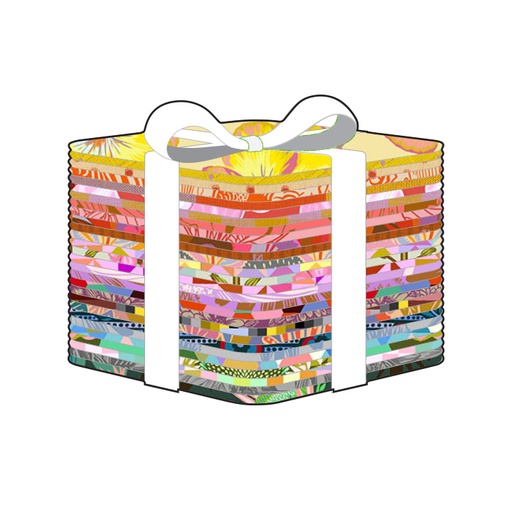 [FQ1VINT28-10] Anna Maria Parry Single Colorway Fat Quarter Bundle in Vintage