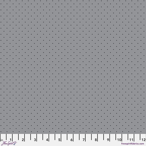 [PWTP185.SHADOW] True Colors Graywork by Tula Pink - Tiny Dots in Shadow