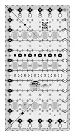 [CGR612] Creative Grids Quilt Ruler 6 1/2" x 12 1/2"