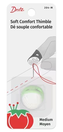 [204-M] Soft Comfort Thimble by Dritz - Medium