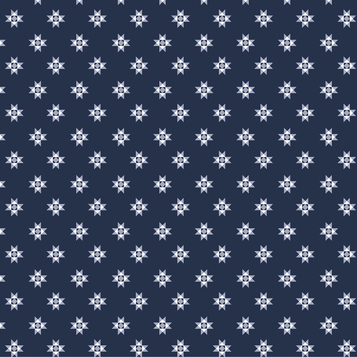 [54864-1] Front Porch by Allison Harris - Quilt Star in Navy