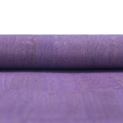 Cork Fabric - Purple Solid