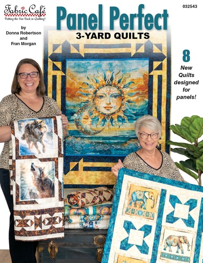 [FC032543] Panel Perfect 3 Yard Quilts Book