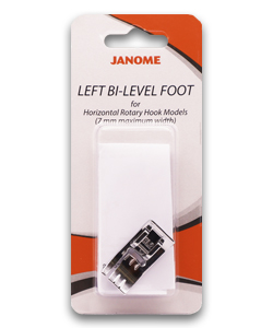 [202538004] Janome Bi-Level Foot Left 7mm