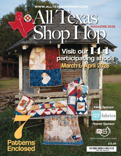 [2026MAG] 2026 Pre-Sale All Texas Shop Hop Magazine