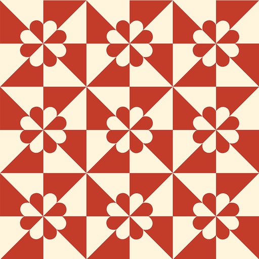 [54881-1] Perfect Points II by Whistler Studios - Hearts and Gizzards in Red