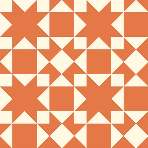 [54883-8] Perfect Points II by Whistler Studios - Sawtooth in Orange