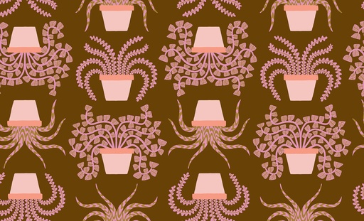 [RS5182 12] Calathea by Ruby Star Society – Houseplant in Cocoa