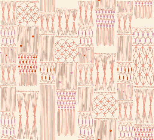 [RS5185 12] Calathea by Ruby Star Society – Wall Hanging in Melon