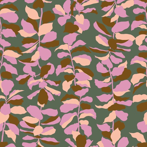 [RS5186 15] Calathea by Ruby Star Society – Fiddle Leaf in Seaweed
