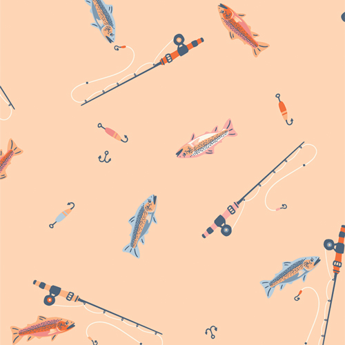 [HPC-64611] Happy Camper by Maureen Cracknell - Perfect Catch Sun