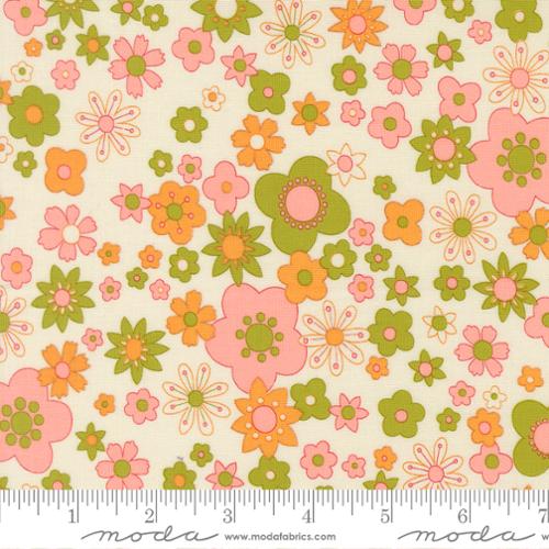 [33841 11] Happy Daze by Chloe's Closet - Petal Power in Cloud