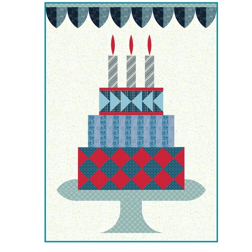 [KIT4QTTH.POSHPARTY] Wall Hanging Kit - Posh Party by Sew Kind of Wonderful