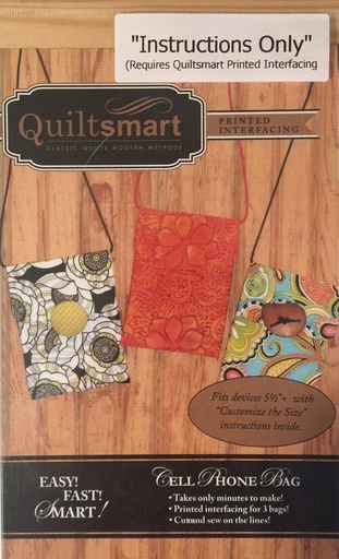 [QS 10030] Fun Pack Cell Phone Bag by Quiltsmart