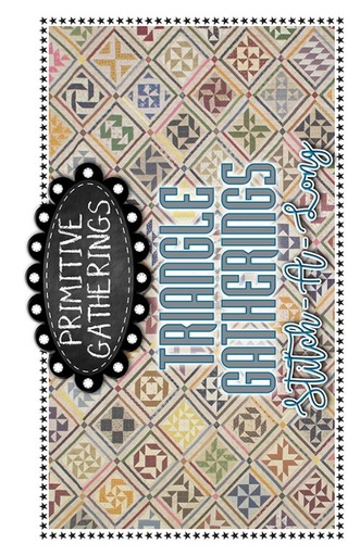 [PRI 1005] Triangle Gatherings Stitch-A-Long Book by Primitive Gatherings