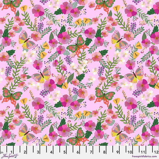 [PWMC105.XPINK] Floral Fiesta by Mia Charro - Radiant Blossoms in Pink